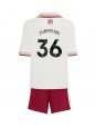 Arsenal Martin Zubimendi #36 Replika Tredje Kläder Barn 2025-26 Kortärmad (+ byxor)